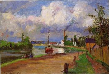 卡米耶 畢沙羅 Landscape of the Oise 卡米耶 畢沙羅 Landscape of the Oise